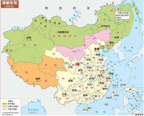 清朝疆域最大时有多大？哪个皇帝统治期间清朝疆域达到最大？