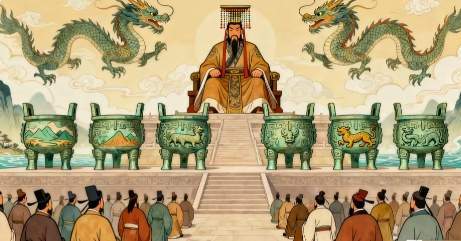 禹铸九鼎：华夏九州的王权信物，为何湮灭于历史尘烟？